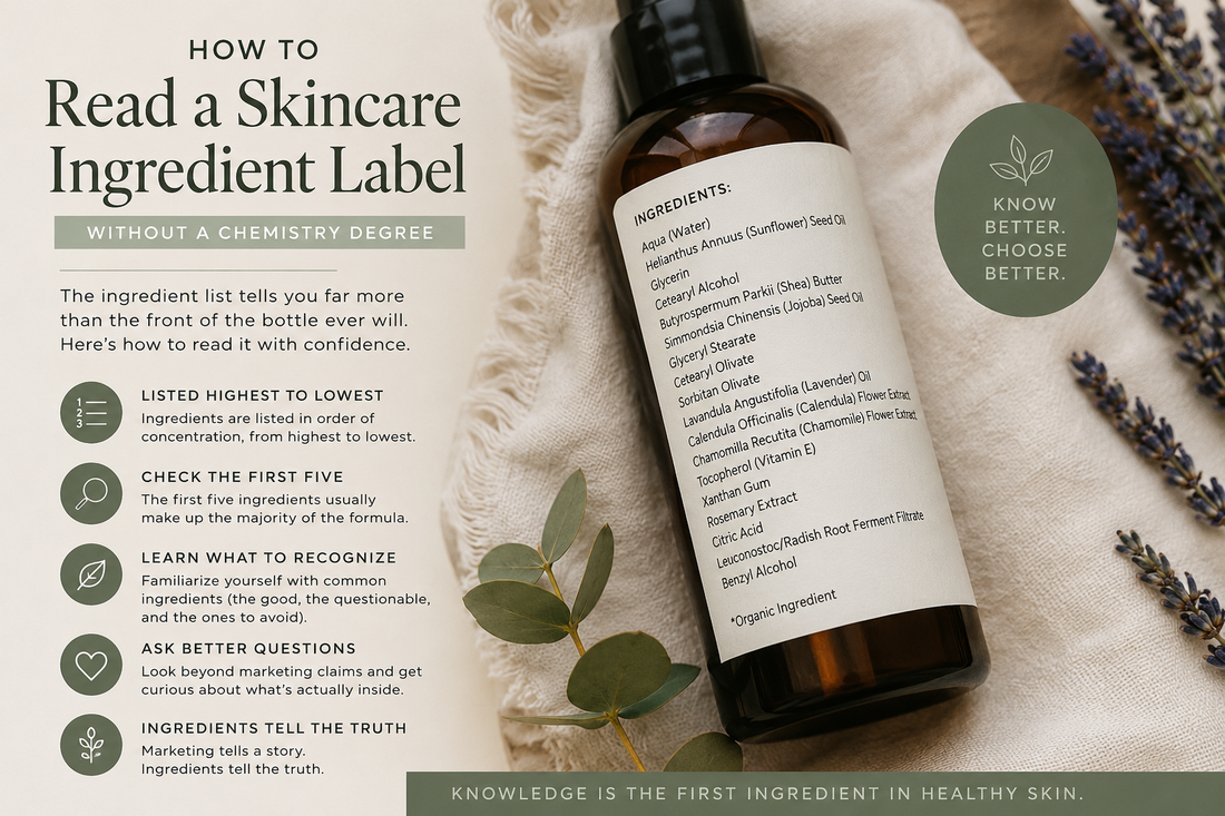 How to Read a Skincare Ingredient Label (Without a Chemistry Degree)