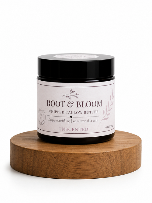Herb Infused Whipped Tallow Body Butter