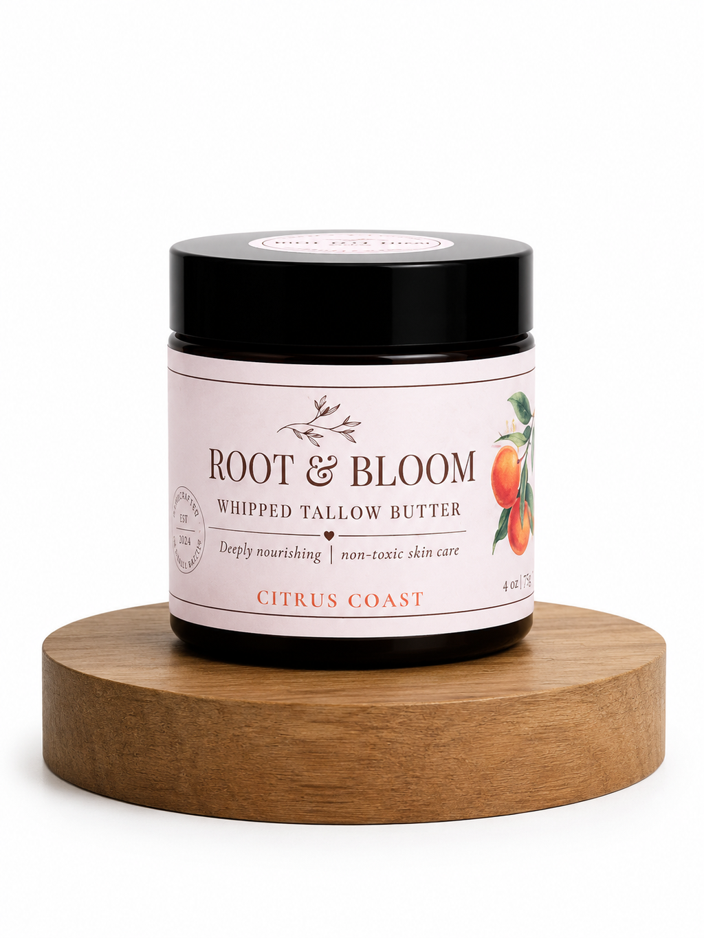 Herb Infused Whipped Tallow Body Butter
