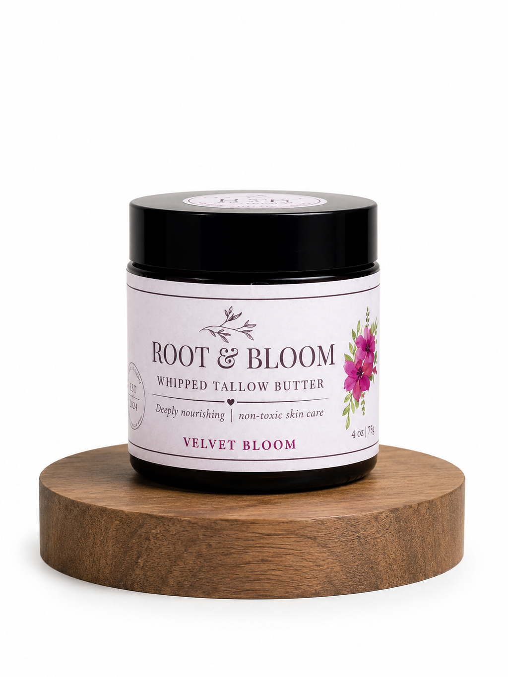Herb Infused Whipped Tallow Body Butter