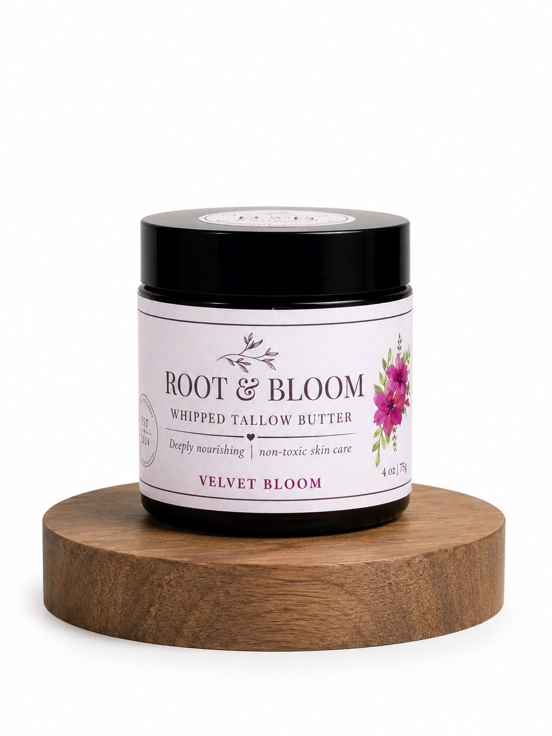 Herb Infused Whipped Tallow Body Butter